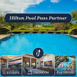 Hilton Pool Pass Included, Kolea - Luxe Penthouse Holiday home Waikoloa